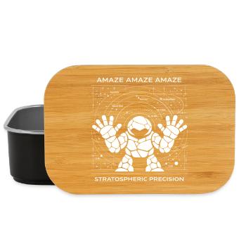 AMAZE Stratospheric Precision Rocky Astronaut - Lunch Box - Schwarz - Vorne