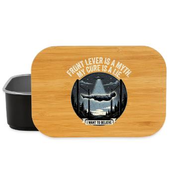 Believe In Calisthenics - Lunch Box - black - Front
