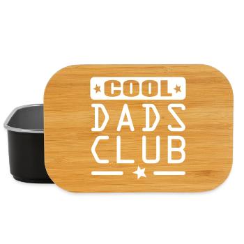 Papa. Cooler Dads Club Vater. Papa. Vatertag - Lunch Box - Schwarz - Vorne