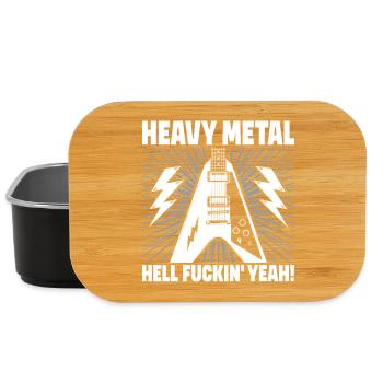 Heavy Metal Hell Yeah! - Boîte à goûter - noir - Devant
