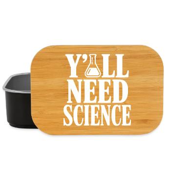 Vous avez besoin de science - Boîte à goûter - noir - Devant