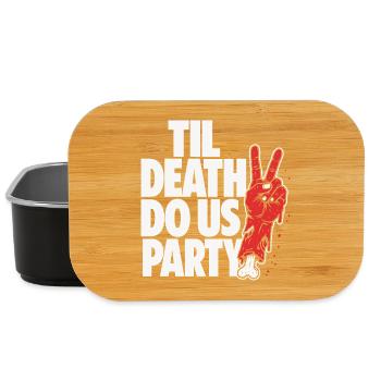 Till Death Do Us Party Zombie - Lunch Box - black - Front