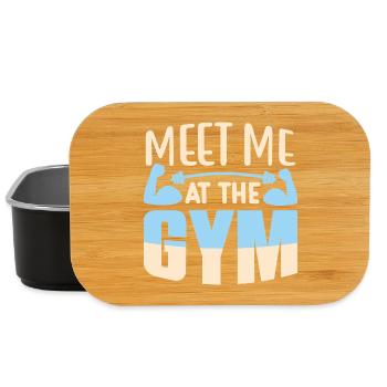 Salle de rendez-vous salle de sport rencontre-moi - Boîte à goûter - noir - Devant