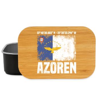 Island trip Azores - Lunch Box - black - Front