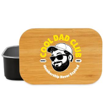 Cool Dad Club Papa Geschenk Vatertag Familie - Lunch Box - Schwarz - Vorne