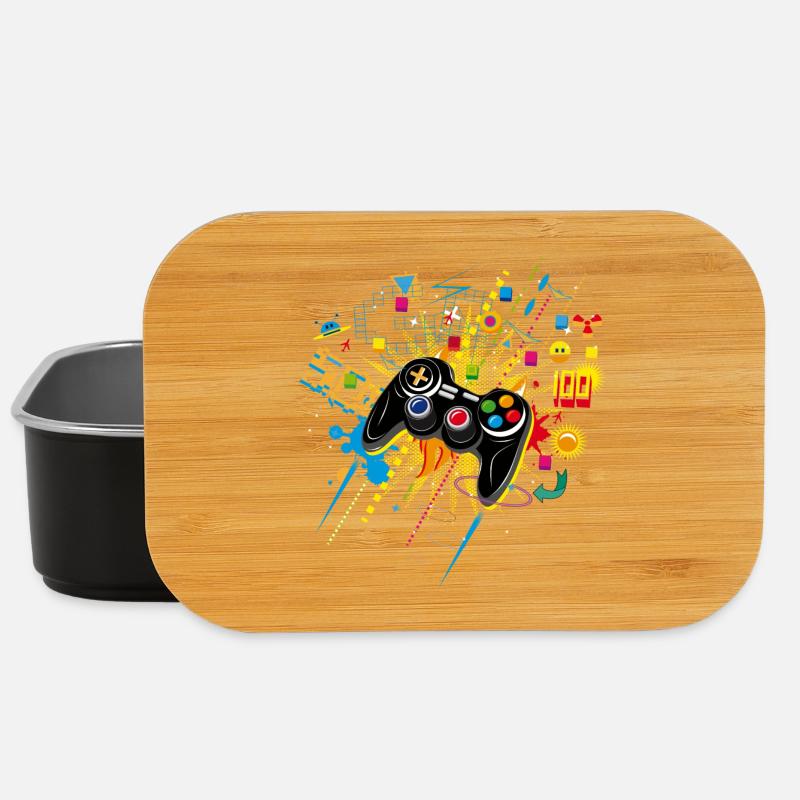Gamepad Video Games - Boîte à goûter - noir