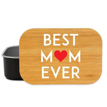 Best Mom Ever - Lunch Box - Schwarz - Vorne