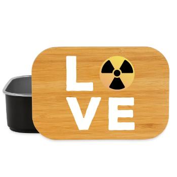 Liebesgeschenk Manip Radioologe Radiologie - Lunch Box - Schwarz - Vorne