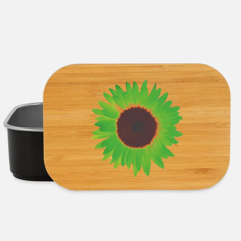 sunflower green - Lunch Box - black
