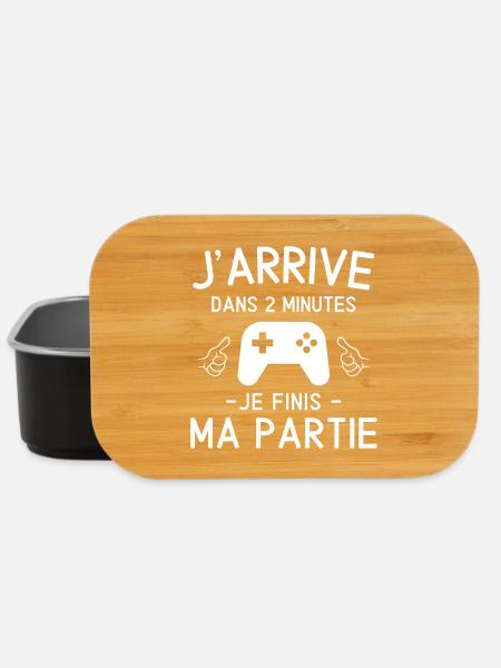 jeux vidéo, console de jeux, fan de jeux vidéo - Boîte à goûter - noir