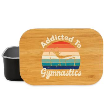 Gymnastique artistique Gymnastique - Boîte à goûter - noir - Devant