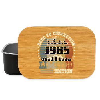 Édition limitée 1985 - Boîte à goûter - noir - Devant