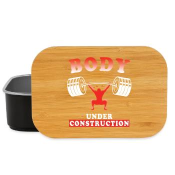 Body Under Construction - Text für Aufbauhersteller - Lunch Box - Schwarz - Vorne