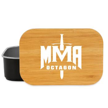 MMA Octagon Mixed Martial Arts - Lunch Box - Schwarz - Vorne