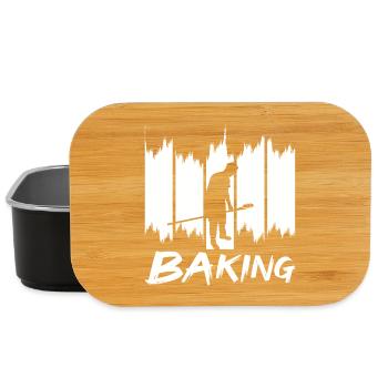 Pâtisserie amusante - Boîte à goûter - noir - Devant