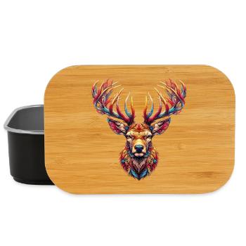 Deer - Lunch Box - black - Front