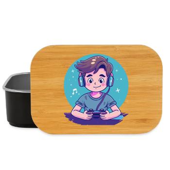 Garçon de jeu - Boîte à goûter - noir - Devant
