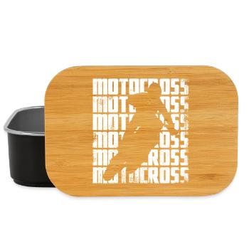 Motocross Graphics - Lunch Box - black - Front