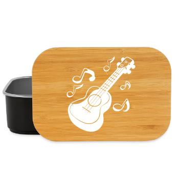 Ukulele Grafik - Lunch Box - Schwarz - Vorne