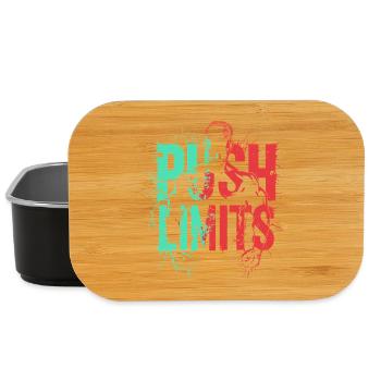Gym Shirt Push Limit - Lunch Box - black - Front
