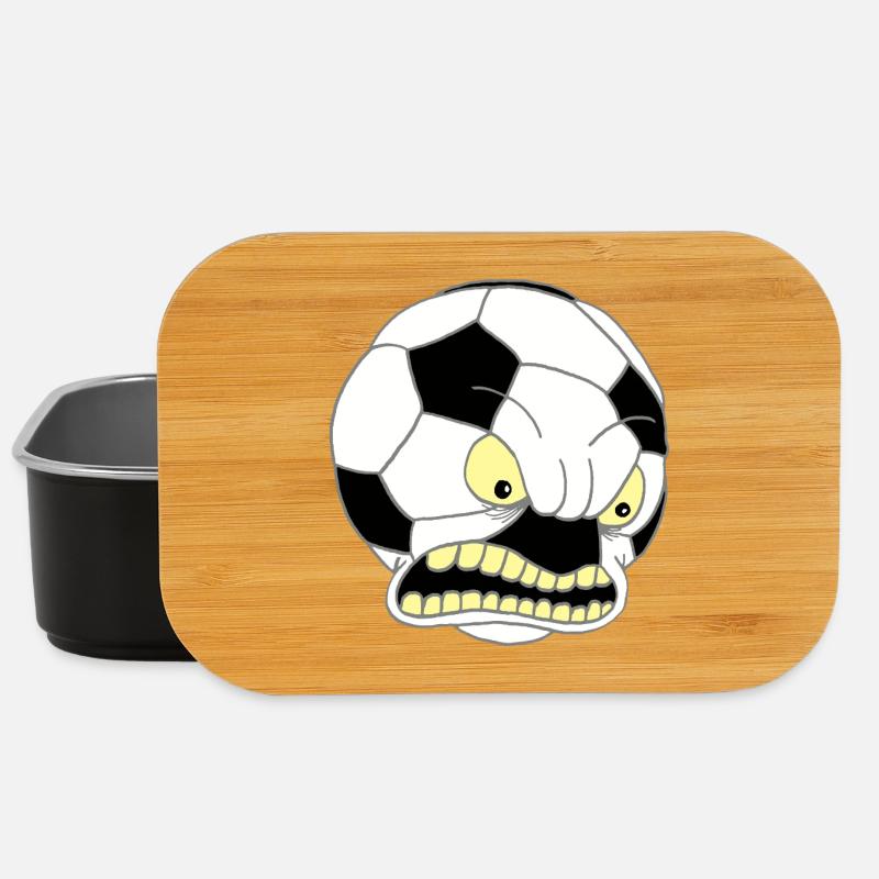 Fußball - Lunch Box - Schwarz