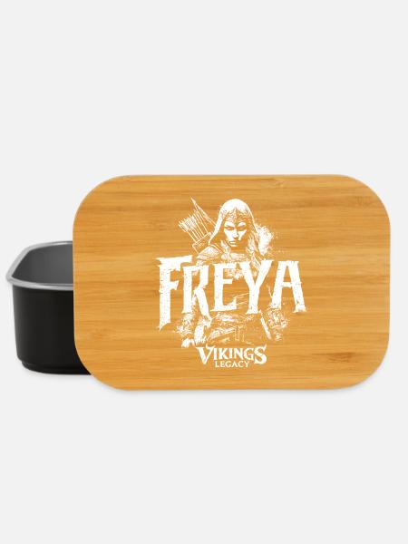 Freya - the Viking goddess - Lunch Box - black