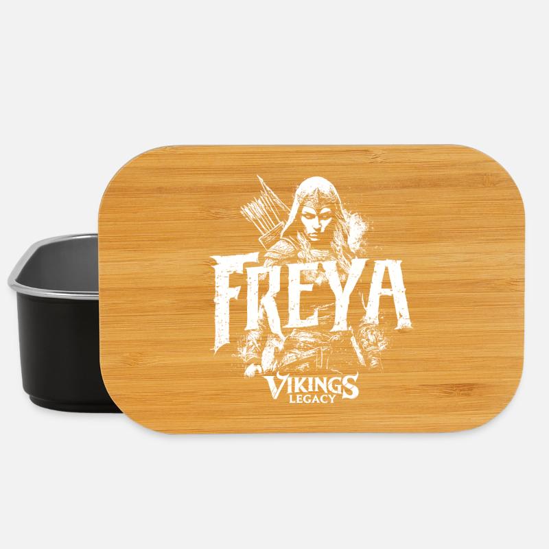 Freya - la déesse viking - Boîte à goûter - noir