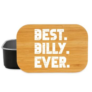 Best Billy Ever Gift Saying - Lunch Box - black - Front