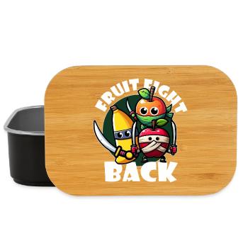 Fruit Fight Back - Boîte à goûter - noir - Devant