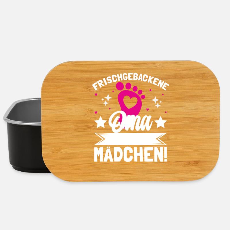Frischgebackene Oma Es ist ein Mädchen! - Lunch Box - Schwarz