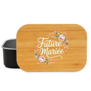 Wedding Team Bachelorette Party Bride - Lunch Box - black - Front