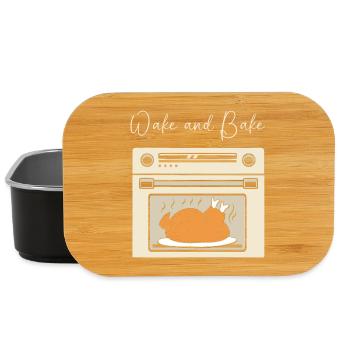 Thanksgiving Mama Mutter Oma Großmutter - Lunch Box - Schwarz - Vorne