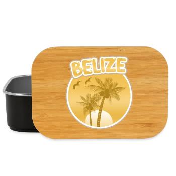 Urlaub Belize - Lunch Box - Schwarz - Vorne