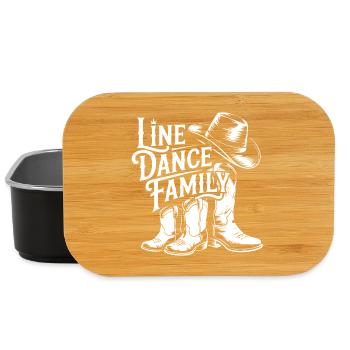 Line Dance Family Boots - Lunch Box - black - Front
