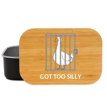 Goose – Got Too Silly - Lunch Box - black - Front