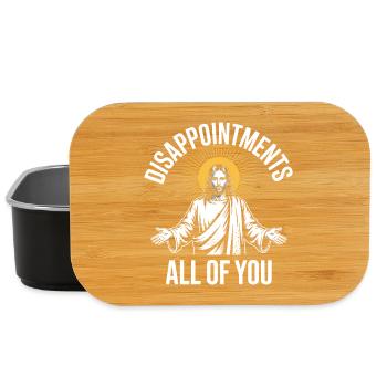 Disappointments All Of You Jesus Sun Tee - Lunch Box - black - Front