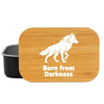 Born from Darkness Wolf - Lunch Box - Schwarz - Vorne