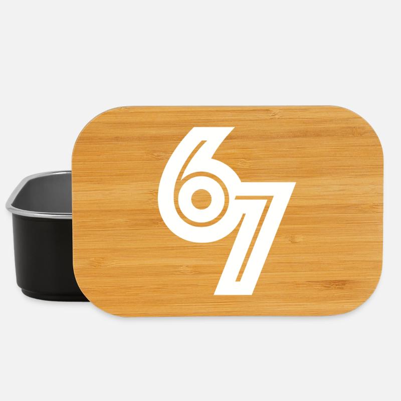 67_meme - Lunch Box - Schwarz