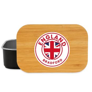 England Bradford Flag Shield - Lunch Box - black - Front
