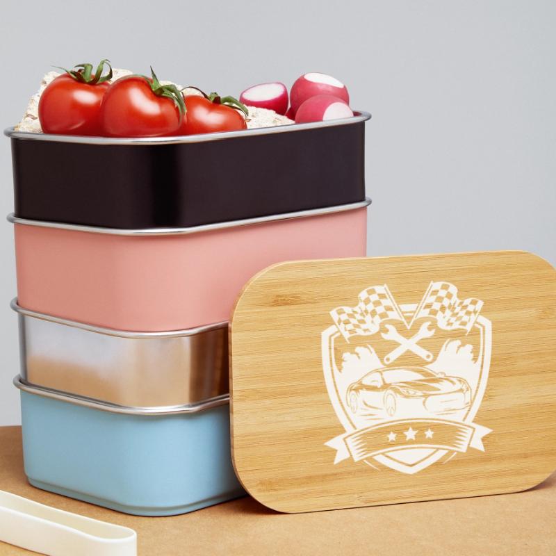Auto KFZ Shield Logo Lunch Box