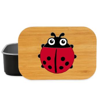 Ladybug manga - Lunch Box - black - Front