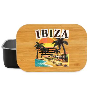 Ibiza Urlaub - Lunch Box - Schwarz - Vorne