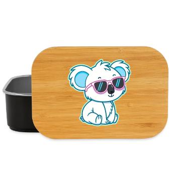 Koala White Chill Sonnenbrille - Lunch Box - Schwarz - Vorne