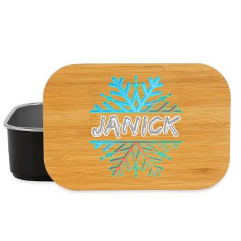 Janick - Lunch Box - black - Front