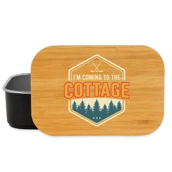 Weekend in the Retro Nature Countryside - Lunch Box - black - Front
