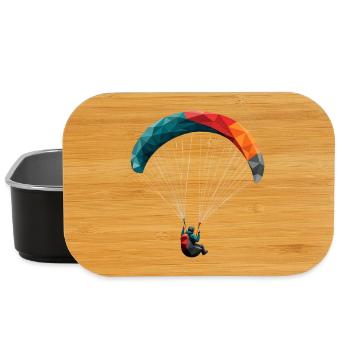 Geometric Paraglider Panodesign - Lunch Box - black - Front
