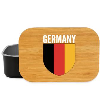 Conception du drapeau du Bouclier allemand - Boîte à goûter - noir - Devant