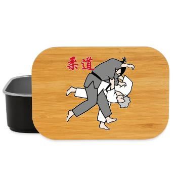 Judo - Uchi mata - Lunch Box - Schwarz - Vorne