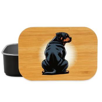 Rottweiler Propriétaire de Rottweiler Lovers - Boîte à goûter - noir - Devant