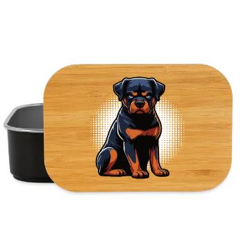 Rottweiler Propriétaire de Rottweiler Lovers - Boîte à goûter - noir - Devant